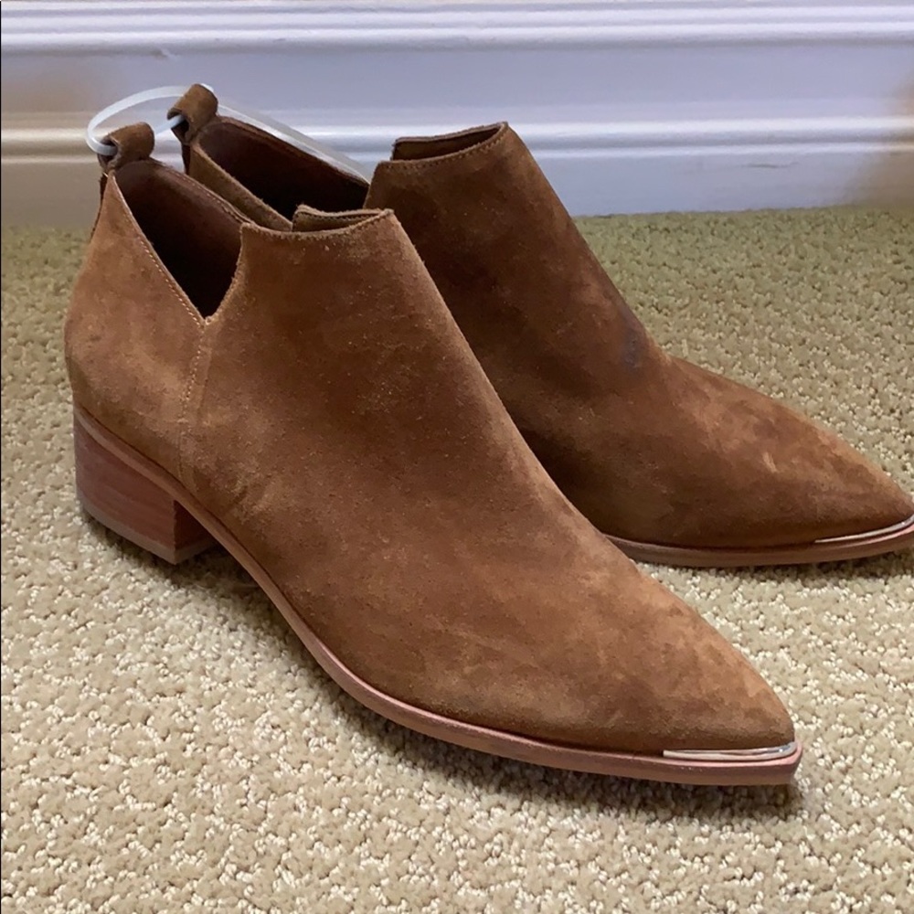 Brown ankle boots